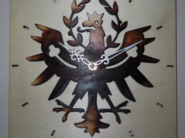 Tiroler Adler Uhr - geflämmt
